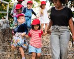 Children from diverse cultural backgrounds learning together in an Auckland early childhood education centre.